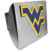 West Virginia University Navy Chrome Hitch Cover image 1