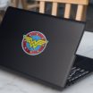 Wonder Woman Logo Reflective Decal image 6