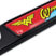 Wonder Woman Black Plastic Open License Plate Frame image 4