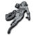 Vintage Wonder Woman Figurine Chrome Emblem image 3
