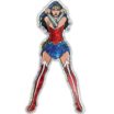 Wonder Woman Power Pose Reflective Decal image 1
