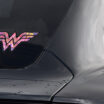 Wonder Woman Pink Reflective Decal image 9