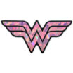Wonder Woman Pink Reflective Decal image 1