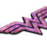 Wonder Woman Pink 3D Reflective Decal image 3