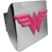 Wonder Woman Pink Chrome Hitch Cover image 1