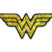 Wonder Woman Yellow 3D Reflective Decal image 1