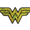 Wonder Woman Yellow Reflective Decal image 1