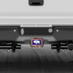Wyoming Flag Woodland Camo Hitch Cover image 5