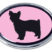 Yorkie Pink Chrome Emblem image 1